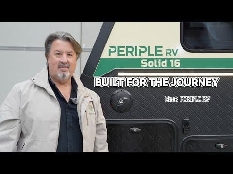 Meet PERIPLE RV | PERIPLE 16FT Off-Road Caravan | Built for the Journey